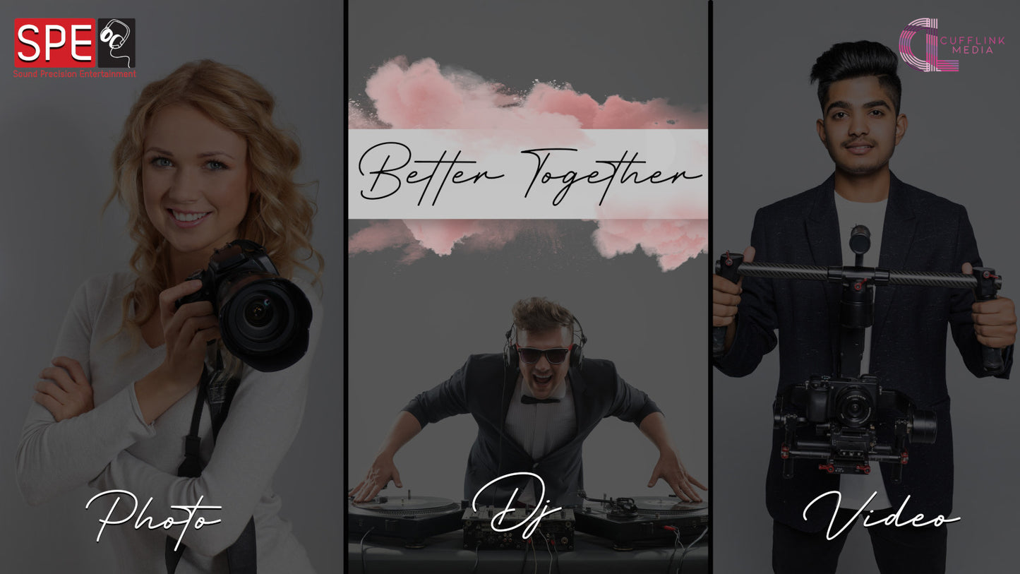 The Kaboodle (DJ), The Capture (Photo), & The Reel (Video)